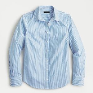 J. Crew gemstone embellished perfect shirt